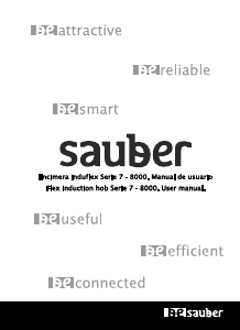 Manual de uso Sauber SERIE 7-8000 Placa
