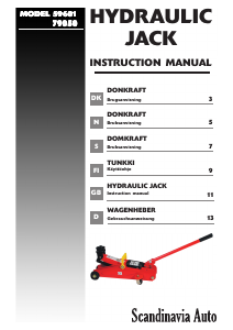 Handleiding Scandinavia Auto 79050 Krik