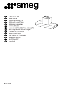 Manual Smeg KSGT61X Cooker Hood