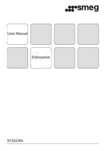 Manual Smeg ST4523IN Dishwasher