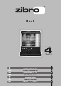 Manual Zibro R 26 T Heater