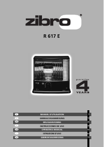 Manual Zibro R 617 E Heater