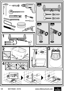 Handleiding Villeroy and Boch Architectura 9211V5A4 Toilet