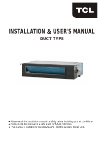 Handleiding TCL TCC-24D2HRH-DV Airconditioner