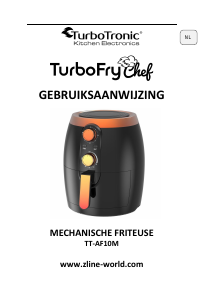 Handleiding TurboTronic TT-AF10M TurboFry Chef Friteuse