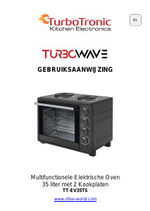 Handleiding TurboTronic TT-EV35TS Oven