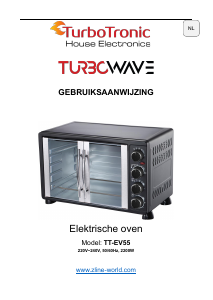 Handleiding TurboTronic TT-EV55 Oven