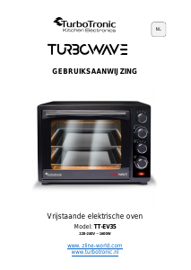 Handleiding TurboTronic TT-EV35 Oven