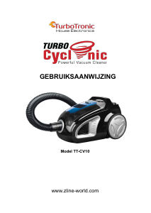 Handleiding TurboTronic TT-CV10 Turbo Cyclonic Stofzuiger