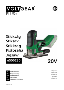 Käyttöohje Voltgear 6500230 Kuviosaha