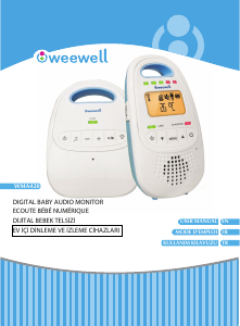 Kullanım kılavuzu Weewell WMA420 Bebek telsizi