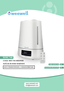 Kullanım kılavuzu Weewell WHC740 Nemlendirici