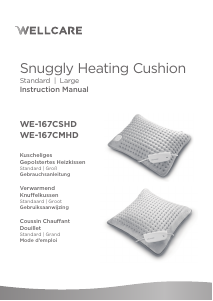 Manual Wellcare WE-167CMHD Heating Pad