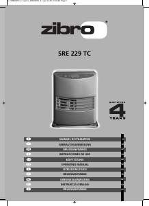 Manual Zibro SRE 229 TC Heater