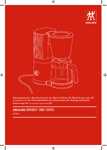 Manual de uso Zwilling 53103-3 Enfinigy Máquina de café
