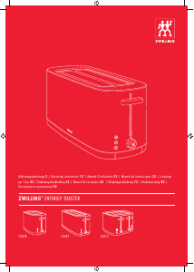 Brugsanvisning Zwilling 53009 Enfinigy Brødrister