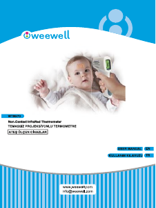 Manual Weewell WTN570 Thermometer