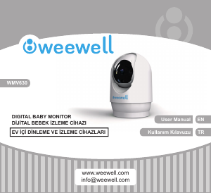 Manual Weewell WMV630 Baby Monitor