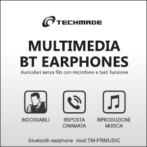 Manuale Techmade TM-FRMUSIC-JUV Cuffie