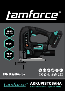 Käyttöohje Tamforce 10143868 Kuviosaha