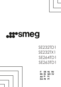 Handleiding Smeg SE232TD1 Kookplaat