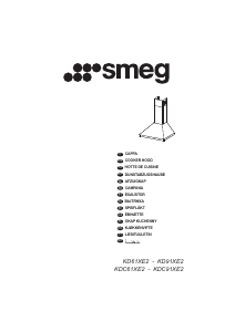 Handleiding Smeg KD61XE2 Afzuigkap