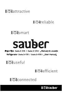 Handleiding Sauber SERIE 3-175BF Koel-vries combinatie