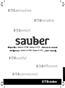 Handleiding Sauber SERIE 5-177B Koel-vries combinatie