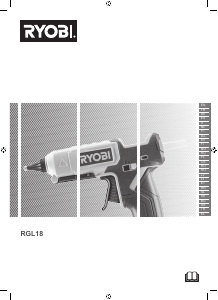 Manual Ryobi RGL18-0 Glue Gun