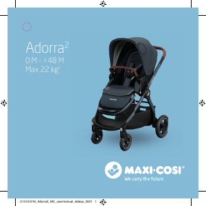 Instrukcja Maxi-Cosi Adorra² Wózek