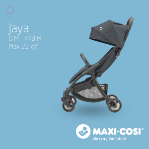 Kullanım kılavuzu Maxi-Cosi Jaya Katlanır bebek arabası