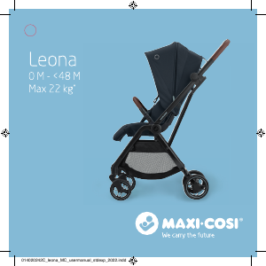 Kullanım kılavuzu Maxi-Cosi Leona Katlanır bebek arabası