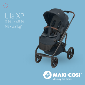 Hướng dẫn sử dụng Maxi-Cosi Lila XP Plus Xe đẩy