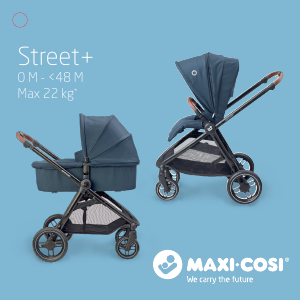 كتيب Maxi-Cosi Street+ عربة أطفال