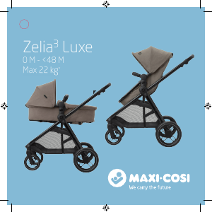 كتيب Maxi-Cosi Zelia³ Luxe عربة أطفال