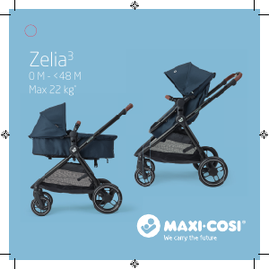 Bedienungsanleitung Maxi-Cosi Zelia³ Kinderwagen