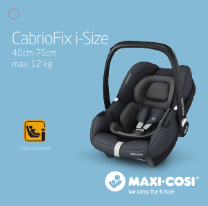 Bruksanvisning Maxi-Cosi CabrioFix i-Size Bilbarnstol