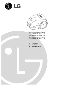 Handleiding LG V-C5285STU Stofzuiger