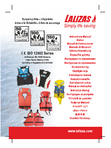 Manual Lalizas 70991 Colete salva-vidas