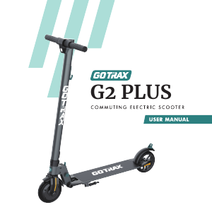 Handleiding GOTRAX G2 Plus Elektrische step