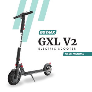 Handleiding GOTRAX GXL V2 Elektrische step