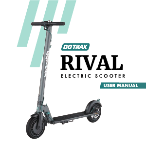 Manual GOTRAX Rival Electric Step