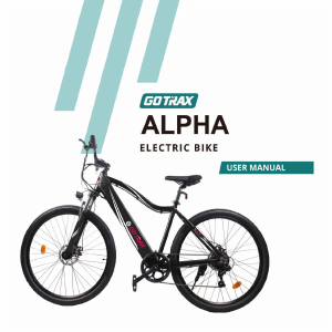Handleiding GOTRAX Alpha Elektrische fiets