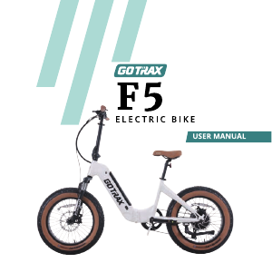 Handleiding GOTRAX F5 Elektrische fiets