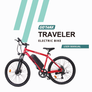 Manual GOTRAX Traveler Electric Bicycle