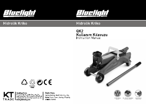Kullanım kılavuzu Bluelight QK2 Kriko