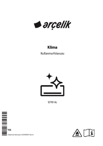 Kullanım kılavuzu Arçelik 12761 AL Klima