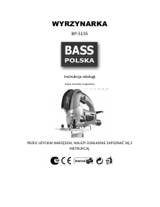 Instrukcja Bass Polska BP-5155 Wyrzynarka