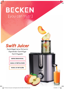 Manual Becken BJE 966 Juicer