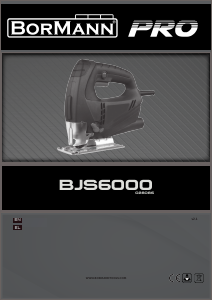 Manual Bormann BJS6000 Jigsaw